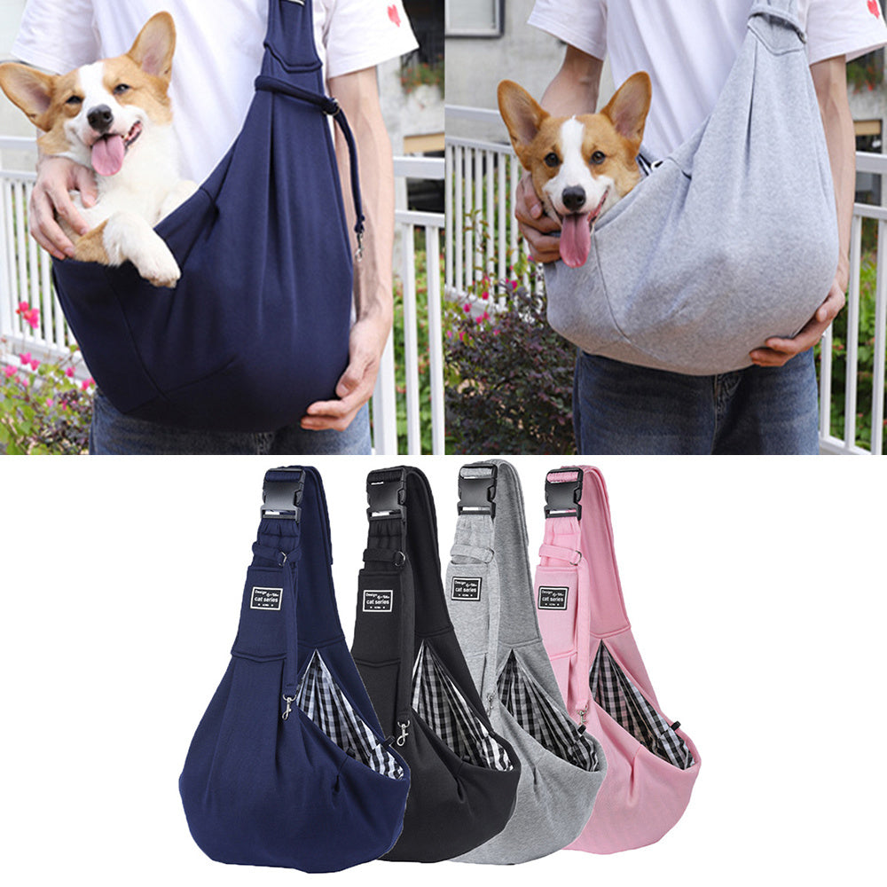 Pet Puppy Carrier Bag Cats Outdoor Travel Dog Subway Bus Shoulder Crossbody Bag Cotton Comfort Single Sling Handbag Tote Pouch Pet  - Comfortable Single Shoulder Dog And Cat Bag