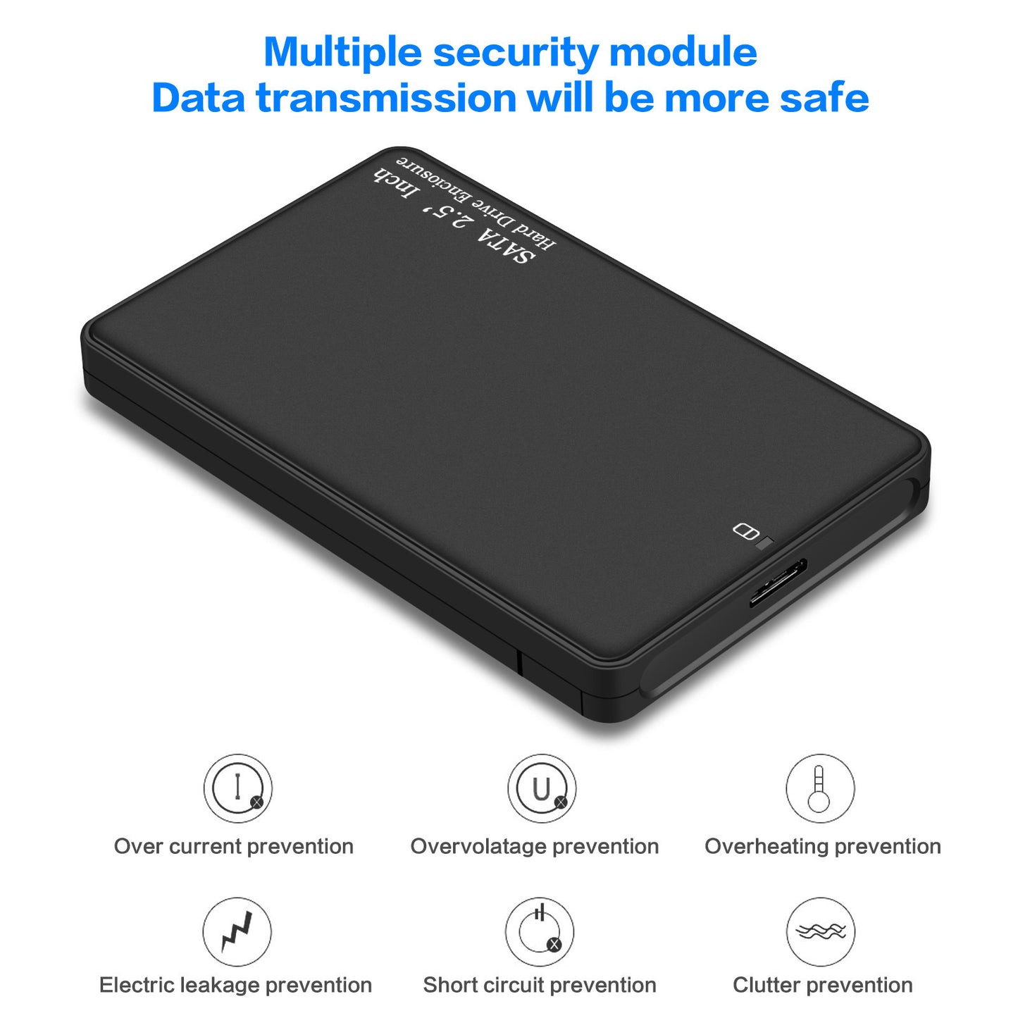 2.5 Inch Mobile Hard Disk Box Usb3.0 Serial SATA Solid State SSD Mechanical Disk Mobile Hard Disk Box