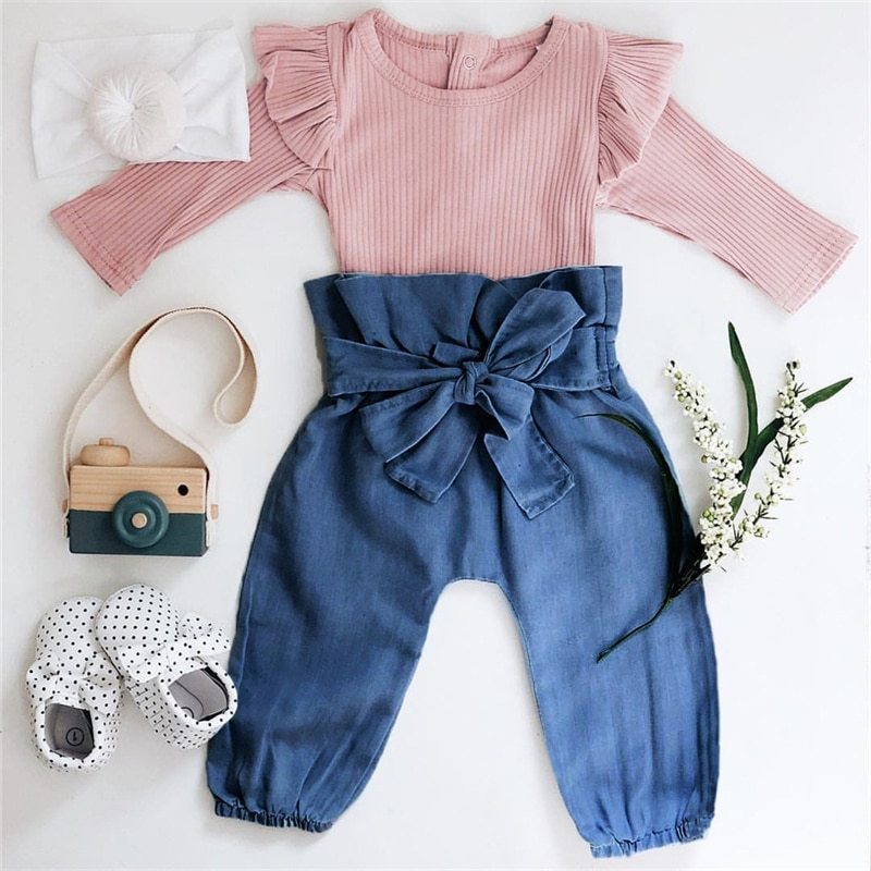 Cute Baby bag hip one-piece suit