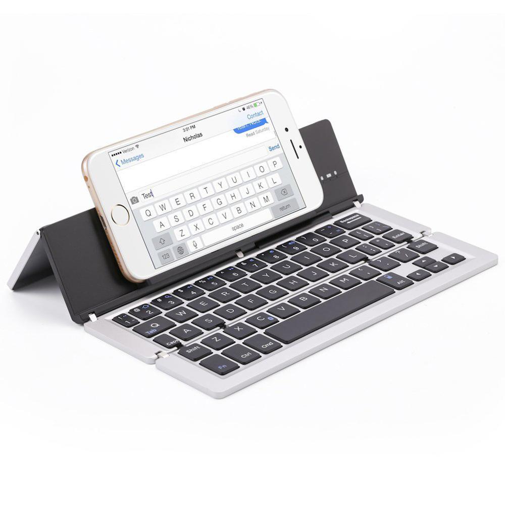 Folding ultra-thin Bluetooth keyboard