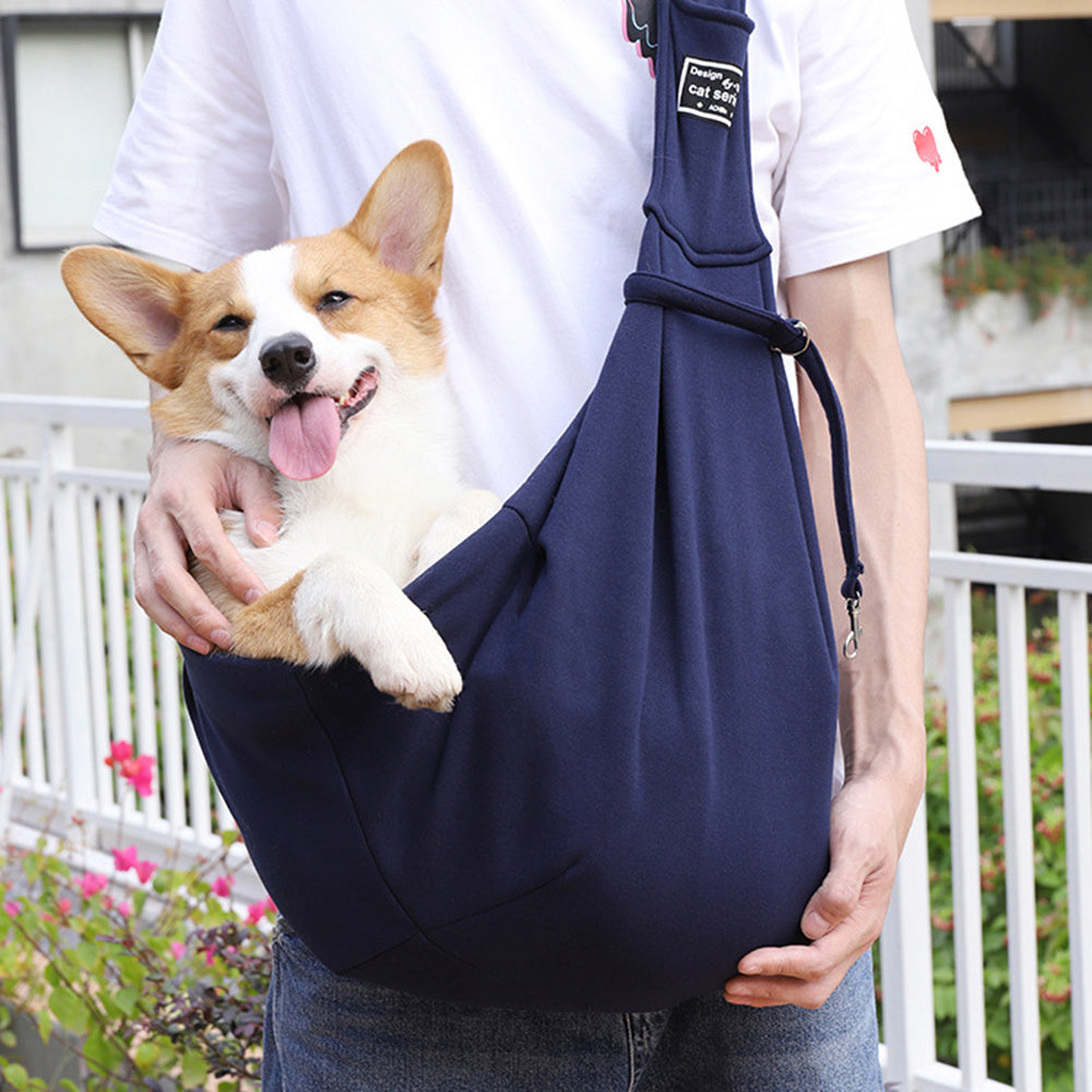 Pet Puppy Carrier Bag Cats Outdoor Travel Dog Subway Bus Shoulder Crossbody Bag Cotton Comfort Single Sling Handbag Tote Pouch Pet  - Comfortable Single Shoulder Dog And Cat Bag