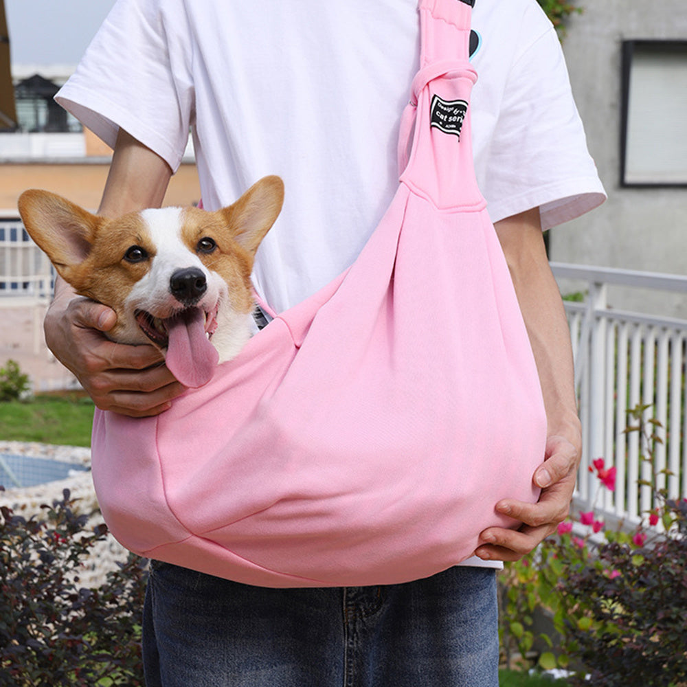 Pet Puppy Carrier Bag Cats Outdoor Travel Dog Subway Bus Shoulder Crossbody Bag Cotton Comfort Single Sling Handbag Tote Pouch Pet  - Comfortable Single Shoulder Dog And Cat Bag